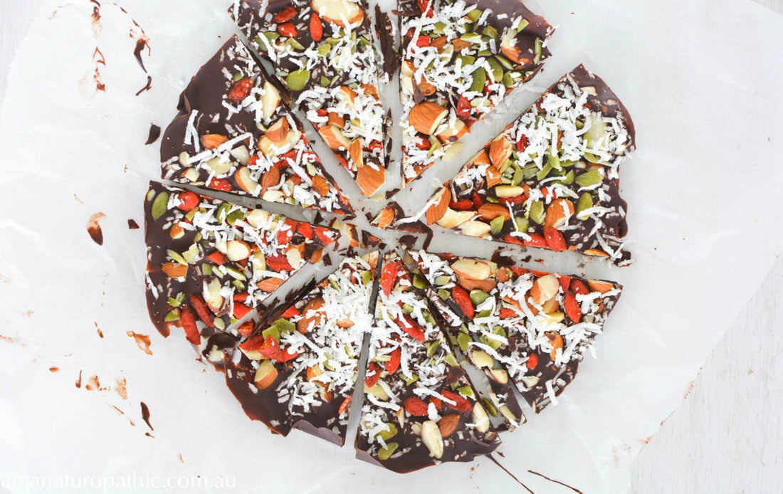Chocolate Pizza Bark