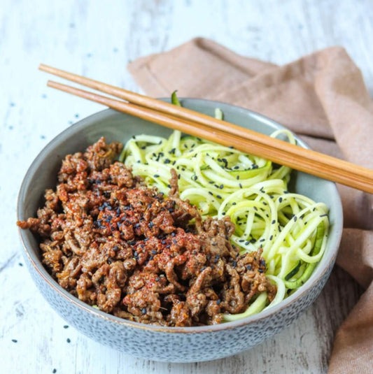 Sesame Beef Zoodles