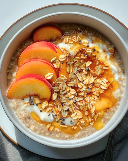 Peachy Protein Porridge